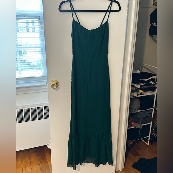 Emersyn Dress in emerald - Picture 6 of 10